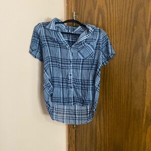 Lucky brand size medium plaid shirt
